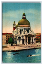 Church of Santa Maria Della Salute Venice Italy UNP Unused DB Postcard G18 - £3.24 GBP