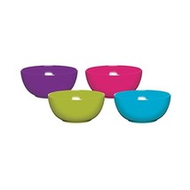 Kitchen Craft Colourworks Melamine Bowls, 15 cm - Set of 4  - £18.55 GBP