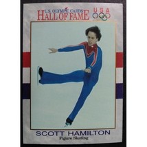 Scott Hamilton Figure Skating Us Olympic Card Hall Of Fame - £1.57 GBP