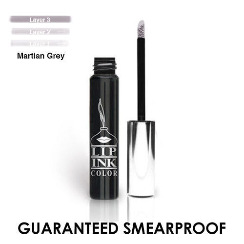 LIP INK Organic  Smearproof Liquid Lipstick - Martian Grey