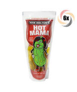 6x Pouches Van Holten&#39;s Hot Mama Hot &amp; Spicy Flavor Pickle In-A Pouch | 9oz - $20.29
