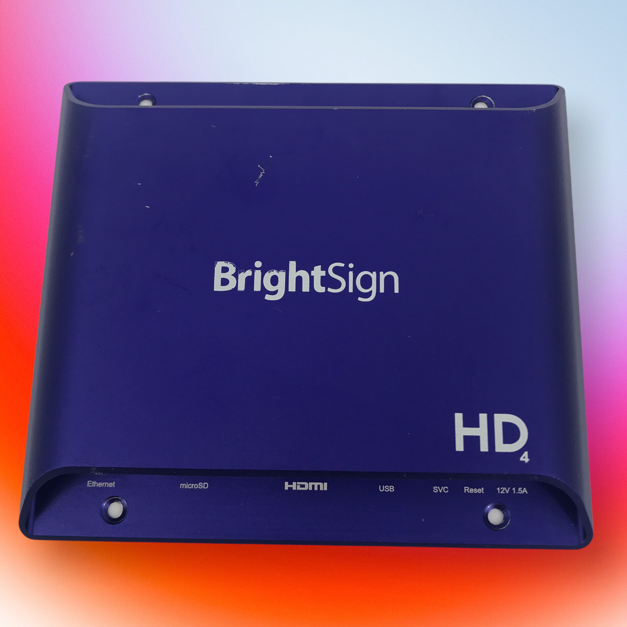 BrightSign HD1024 Standard Digital Player Purple #U0100 - $98.89