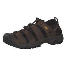 KEEN Men&#39;s Targhee 3 Closed Toe Hiking Sport Sandal, Bison/Mulch, 8 - £86.02 GBP