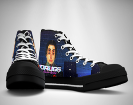 Falling In Reverse drugs Canvas Sneakers Shoes - £39.86 GBP