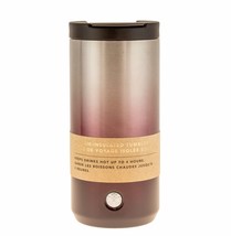 Starbucks Purple Glitter Holiday Christmas Ombre Stainless Steel Tumbler... - £44.06 GBP