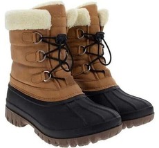 Chooka Ladies&#39; Winter Cold Weather Snow Boot Tan Size 7 NIB - £70.49 GBP