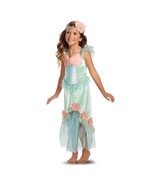 Precious Mystical Mermaid Princess Aqua/Coral Polyester Dress/Headpiece ... - £22.85 GBP