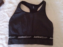 JUSTICE SPORT ladies sports gym running bra top euro 38  uk10  usa 6 - £5.87 GBP