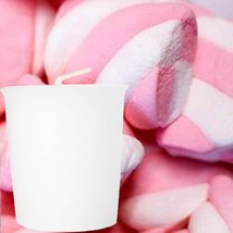 Pink Marshmallows Scented Eco Soy Wax Votive Candles, Hand Poured - £18.34 GBP+