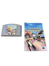 Star Wars Episode 1 Racer Nintendo 64 N64 Authentic with Manual - £11.27 GBP