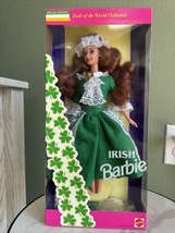 Irish Barbie Doll Vintage 1994 Dolls of the World Coll St. Patricks Day Pink Box - £24.61 GBP