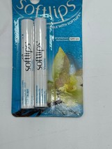 Pack Of 2 Softlips Lip Balm Protectant &amp; Sunscreen SPF 20 Vanilla 0.07 Oz - £9.00 GBP