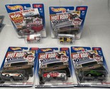 2000 HOT WHEELS Hot Rod 10 Second Series Lot of 5 Roadster, Coupe, Shoebox - £18.50 GBP