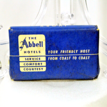 Vintage &quot;Abbell Hotels - Ivory&quot;  Motel Toilet Soap Bar Mini Travel Advertising - £4.24 GBP