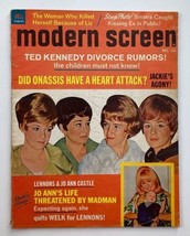 VTG Modern Screen Magazine December 1969 Lennons &amp; Jo Ann Castle No Label - £7.43 GBP