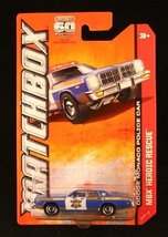 Dodge Monaco Police Car Mbx Heroic Rescue 60th Anniversary Matchbox 2013 Basic D - £21.53 GBP