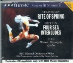 Stravinsky: Rite of Spring; Britten: Four Sea Interludes; Walton: Portsmouth Poi - £17.57 GBP