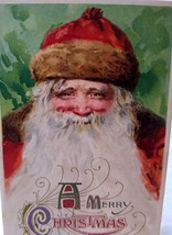 Santa Claus Great Long Beard Saint Nick Christmas Postcard John Winsch 1912 - £46.70 GBP