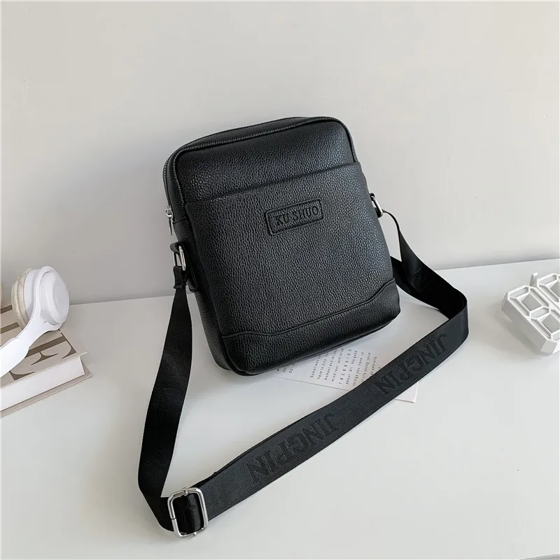 Ody shoulder bags male messenger bags boy pu leather small handbags for travel business thumb200