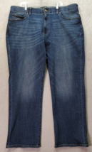 Lee Jeans Mens 40 Blue Denim Stretch Extreme Motiom MVP Relaxed Fit Stra... - $23.02