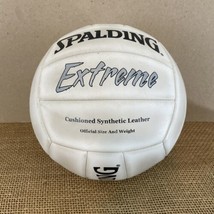 Spalding Extreme Cushioned Synthetic Leather Official Size &amp; Weight VolleyBall - £11.15 GBP