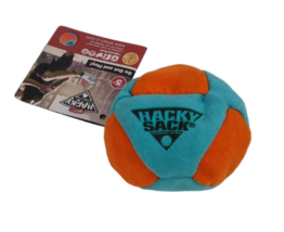 Hacky Sack Footbag Wham-o Football Hackysack 2&quot; Foot Trainer Orange Blue Kick 5+ - £9.49 GBP