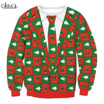 CLOOCL Newest Popular Christmas 3D Print Popular Unisex Sweatshirt Casual Style  - £83.46 GBP