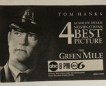 The Green Mile Tv Guide Print Ad Tom Hanks TPA8 - £4.75 GBP