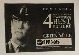 The Green Mile Tv Guide Print Ad Tom Hanks TPA8 - £4.73 GBP
