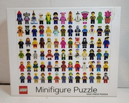LEGO Minifigure Puzzle 1000 Pieces And Poster NEW SEALED BOX - £13.69 GBP