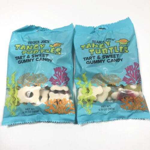 Primary image for 2-Packs Trader Joe’s Tangy Turtles Gummy Candy FREE SHIP 04/2024