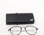 New Authentic Mont Blanc Eyeglasses MB 0155 005 Grey 51mm Frame MB0155 - $178.19