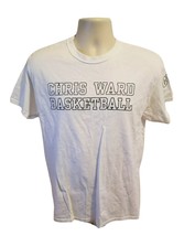 Chris Ward Basketball Learn the Game Adult Medium White TShirt - £11.67 GBP