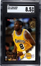 Kobe Bryant 1996-97 NBA Hoops Card #281- SGC Graded 8.5 NM-MT+ (Los Angeles Lake - £85.87 GBP