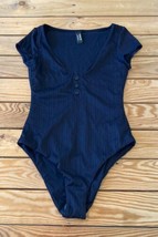 Hurley Women’s Cap sleeve Body Suit Size M Black R2 - £16.95 GBP