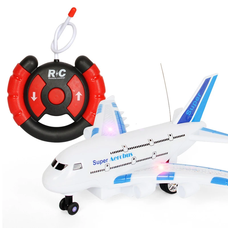 Tic toys for kids remote control airplane model outdoor games children musical lighting thumb200
