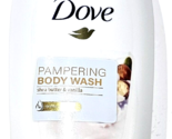 1 Ct Dove 23.6 Oz Pampering Shea Butter &amp; Vanilla Body Wash 1/4 Moisture... - £19.01 GBP