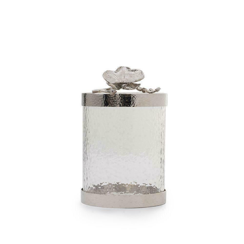 Michael Aram Small White Orchid Kitchen Canister Container - 111866 - £79.13 GBP