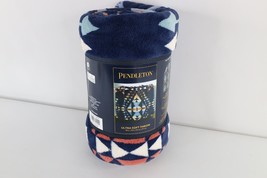 Deadstock Vtg Y2K Pendleton Southwestern Fiesta Ultra Soft Throw Blanket... - $54.40