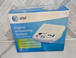 NEW AT&amp;T 1739 Digital Answering System Machine W/ Time &amp; Day Stamp 40 Mi... - $24.70