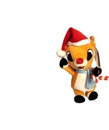 Animated Rudolph the Red Nosed Reindeer Musical Dancing 11&quot; Plush - $368.94 MXN