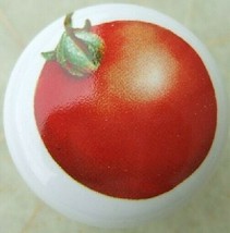 Ceramic Cabinet Knobs Tomatoe Tomato Vegetable #2 produce - £3.49 GBP