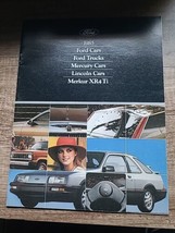 1985 FORD CARS &amp; TRUCKS Brochure Mustang/Bronco/XR4Ti - Canada - $137.44 MXN