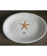 Rae Dunn STAR Starfish Ceramic Small Oval Dish/Platter, Trinket, Appetiz... - $22.90 CAD