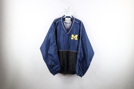 Vtg 90s Mens 2XL Distressed University of Michigan Pullover Windbreaker ... - $44.50