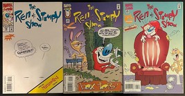 The Ren &amp; Stimpy Show #19, 24, 25 Lot 1994 Marvel Comics Zayix Comics - £4.17 GBP