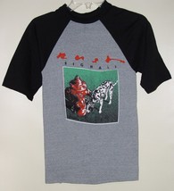 Rush Concert Tour T Shirt Vintage 1983 Signals New World Tour Single Sti... - $164.99