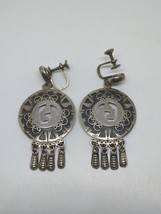 Vintage Sterling Silver 925 Mexico Screw On Earrings - $49.99