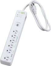 6 Grounded Outlets, Indoor Wi-Fi Smart Surge Protector, Wion 50051. - £24.99 GBP