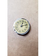 VTG Vintage 50&#39;s 40&#39;s Preciosa watch movement w/ dial Black Gold 15 Jewe... - $704.32 MXN